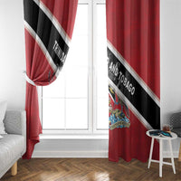Trinidad and Tobago Window Curtain Coat Of Arms Flag Style