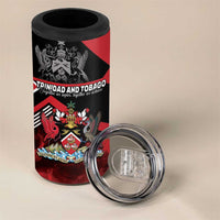 Personalized Trinidad and Tobago 4 in 1 Can Cooler Tumbler Unique Style