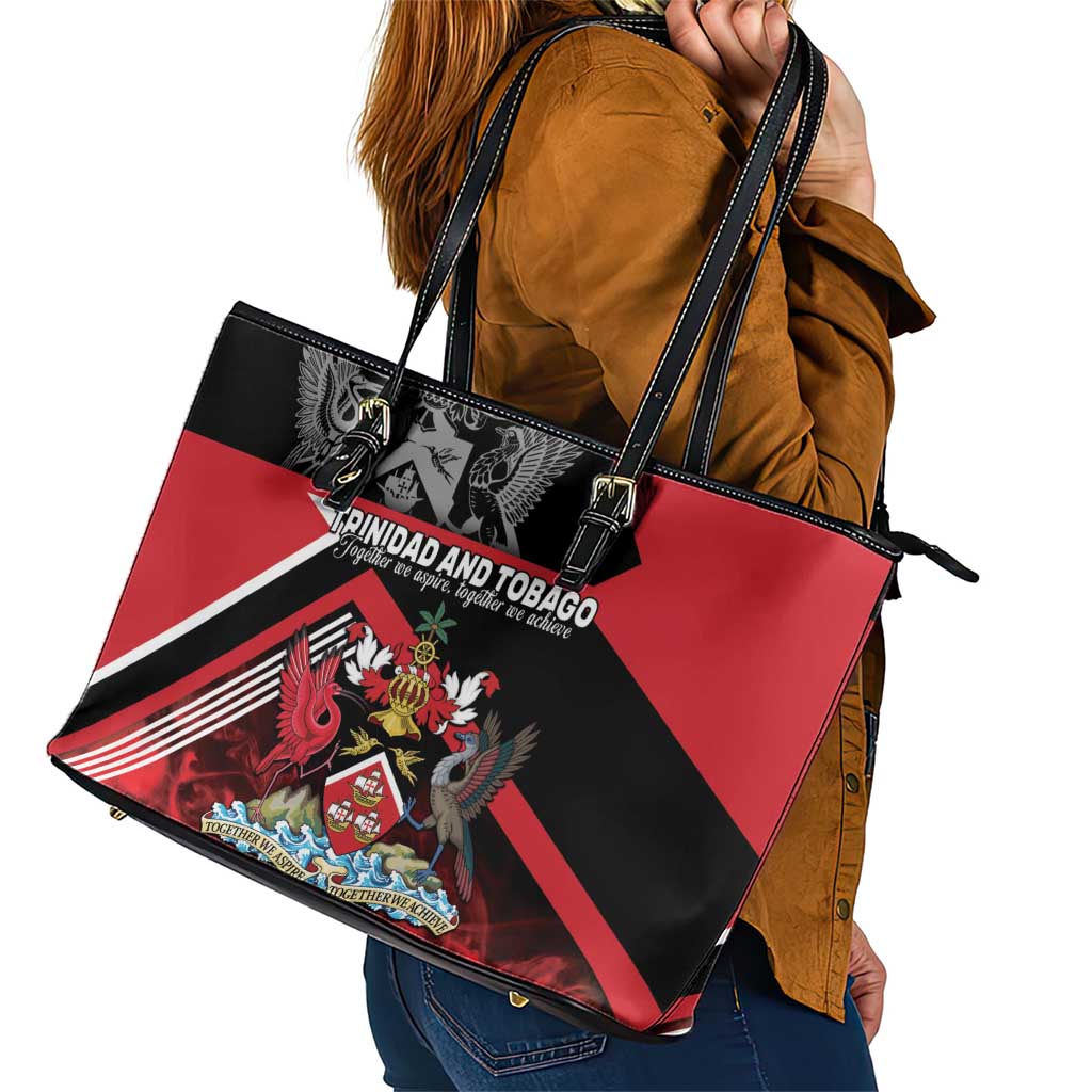 Trinidad and Tobago Leather Tote Bag Unique Style