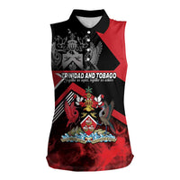 Personalized Trinidad and Tobago Women Sleeveless Polo Shirt Unique Style