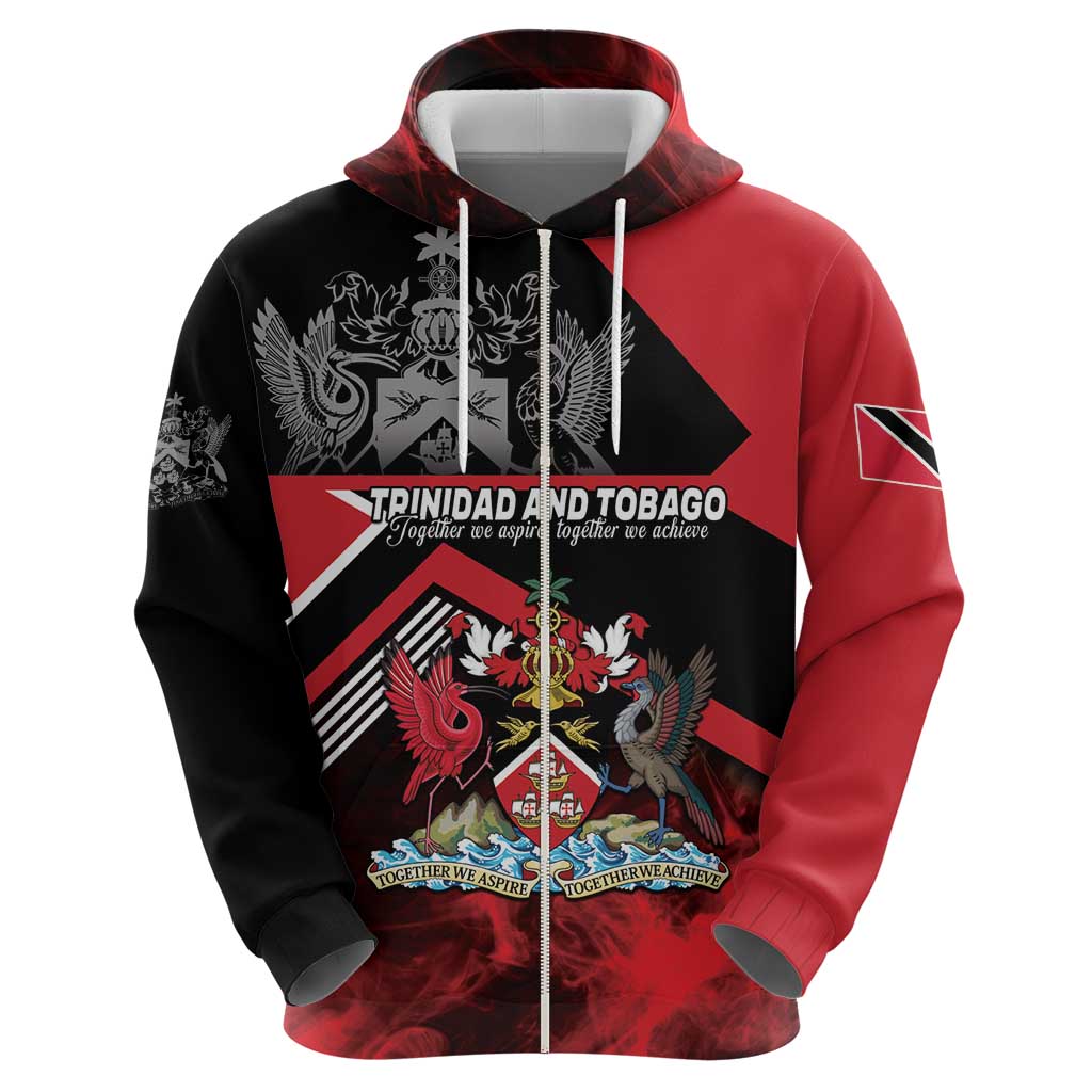 Personalized Trinidad and Tobago Zip Hoodie Unique Style