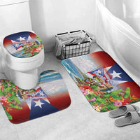 Puerto Rico Coqui Frog Bathroom Set Happy Emancipation Day