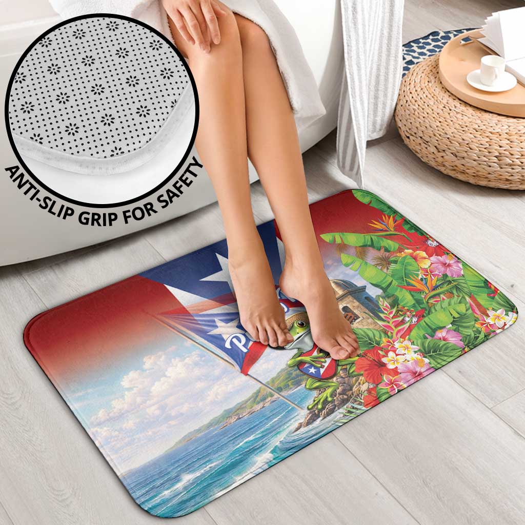 Puerto Rico Coqui Frog Bathroom Set Happy Emancipation Day