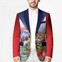 Puerto Rico Coqui Frog Blazer Happy Emancipation Day