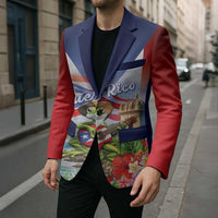 Puerto Rico Coqui Frog Blazer Happy Emancipation Day
