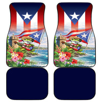Puerto Rico Coqui Frog Car Mats Happy Emancipation Day