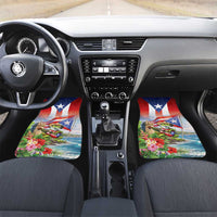 Puerto Rico Coqui Frog Car Mats Happy Emancipation Day