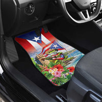 Puerto Rico Coqui Frog Car Mats Happy Emancipation Day