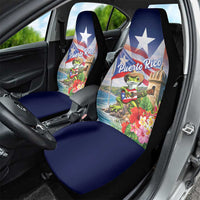 Puerto Rico Coqui Frog Car Seat Cover Happy Emancipation Day