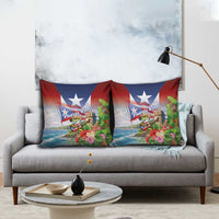 Puerto Rico Coqui Frog Pillow Cover Happy Emancipation Day