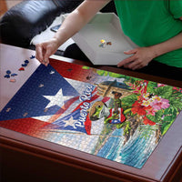 Puerto Rico Coqui Frog Puzzle Happy Emancipation Day