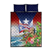 Puerto Rico Coqui Frog Quilt Bed Set Happy Emancipation Day
