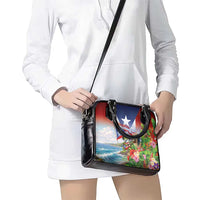Puerto Rico Coqui Frog Shoulder Handbag Happy Emancipation Day