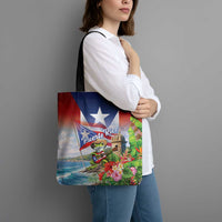 Puerto Rico Coqui Frog Tote Bag Happy Emancipation Day