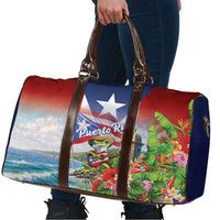 Puerto Rico Coqui Frog Travel Bag Happy Emancipation Day
