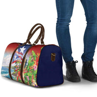 Puerto Rico Coqui Frog Travel Bag Happy Emancipation Day