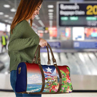 Puerto Rico Coqui Frog Travel Bag Happy Emancipation Day