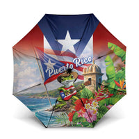 Puerto Rico Coqui Frog Umbrella Happy Emancipation Day