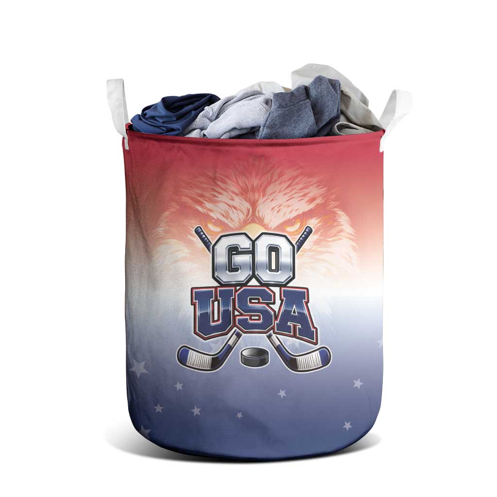 USA Ice Hockey Team Laundry Basket Go USA Unique Style