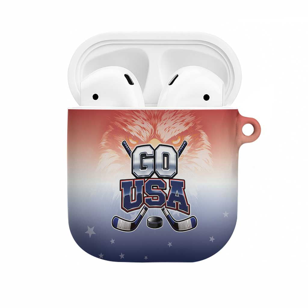 USA Ice Hockey Team AirPods Case Go USA Unique Style