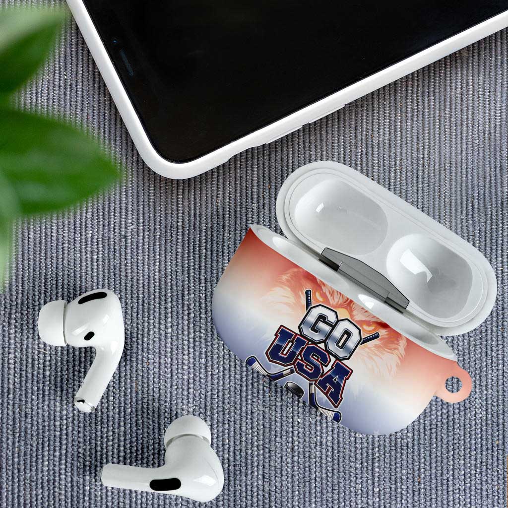 USA Ice Hockey Team AirPods Case Go USA Unique Style