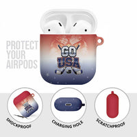 USA Ice Hockey Team AirPods Case Go USA Unique Style