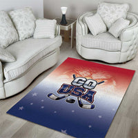 USA Ice Hockey Team Area Rug Go USA Unique Style