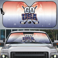 USA Ice Hockey Team Auto Sun Shade Go USA Unique Style