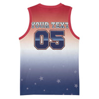 Custom USA Ice Hockey Team Basketball Jersey Go USA Unique Style