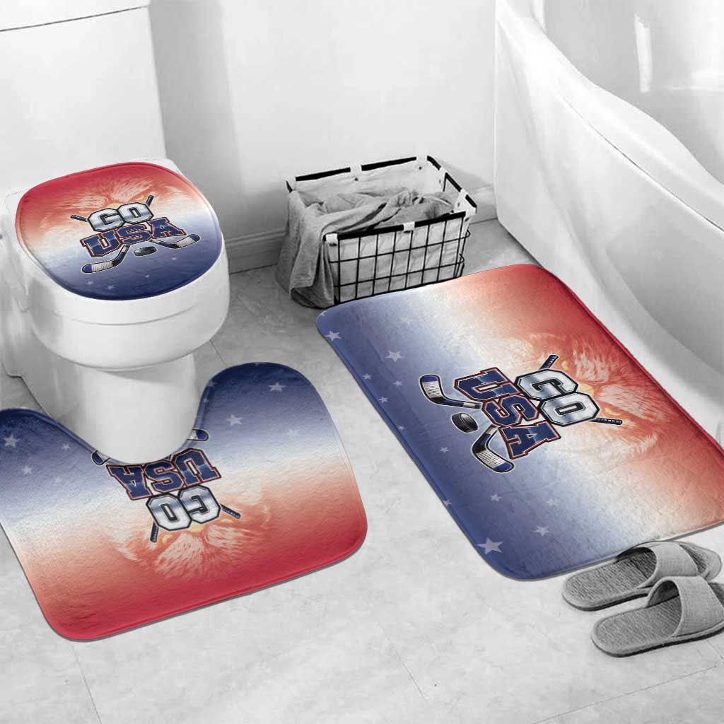 USA Ice Hockey Team Bathroom Set Go USA Unique Style