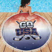 USA Ice Hockey Team Beach Blanket Go USA Unique Style