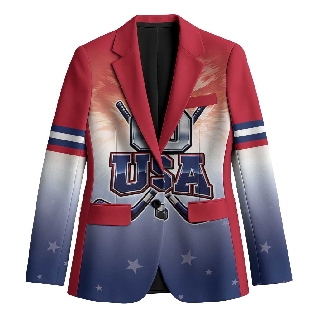 Custom USA Ice Hockey Team Blazer Go USA Unique Style