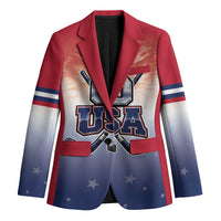 Custom USA Ice Hockey Team Blazer Go USA Unique Style