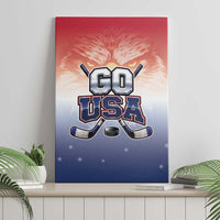 USA Ice Hockey Team Canvas Wall Art Go USA Unique Style