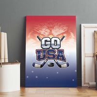 USA Ice Hockey Team Canvas Wall Art Go USA Unique Style