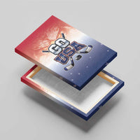 USA Ice Hockey Team Canvas Wall Art Go USA Unique Style