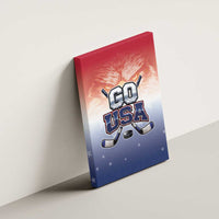 USA Ice Hockey Team Canvas Wall Art Go USA Unique Style