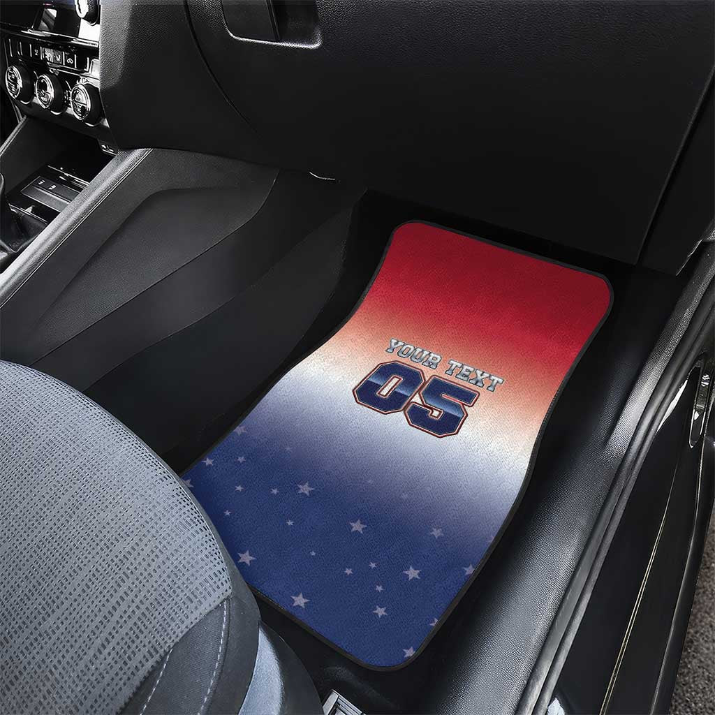 Custom USA Ice Hockey Team Car Mats Go USA Unique Style