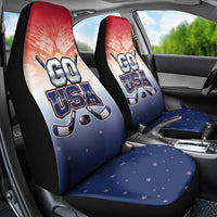 USA Ice Hockey Team Car Seat Cover Go USA Unique Style