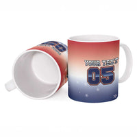 Custom USA Ice Hockey Team Ceramic Mug Go USA Unique Style