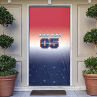 Custom USA Ice Hockey Team Door Cover Go USA Unique Style