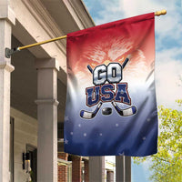 USA Ice Hockey Team Garden Flag Go USA Unique Style