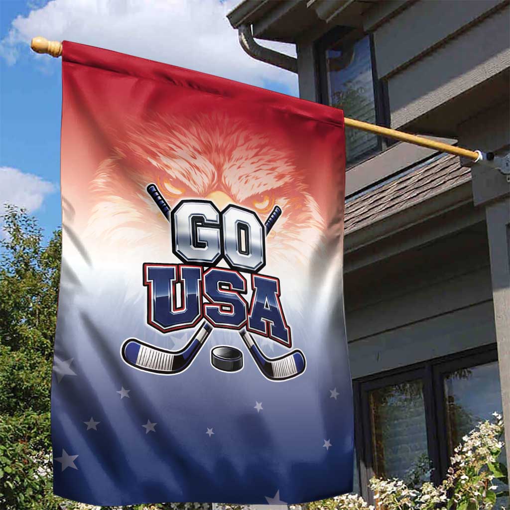 USA Ice Hockey Team Garden Flag Go USA Unique Style