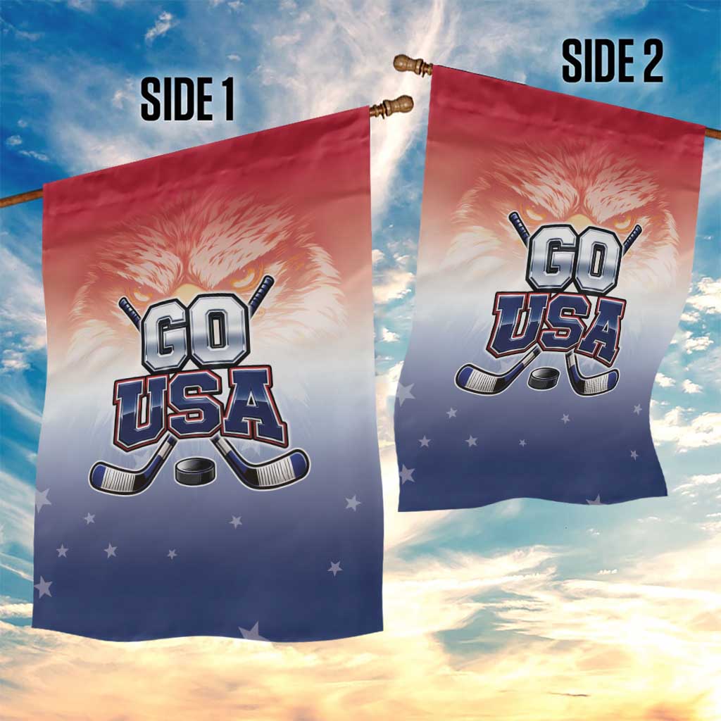 USA Ice Hockey Team Garden Flag Go USA Unique Style
