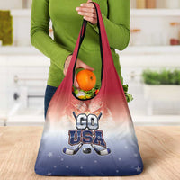 USA Ice Hockey Team Grocery Bag Go USA Unique Style