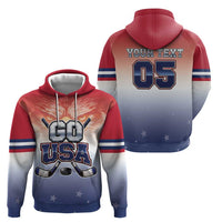 Custom USA Ice Hockey Team Hoodie Go USA Unique Style