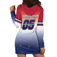Custom USA Ice Hockey Team Hoodie Dress Go USA Unique Style