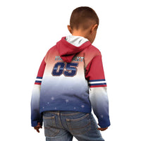 Custom USA Ice Hockey Team Kid Hoodie Go USA Unique Style