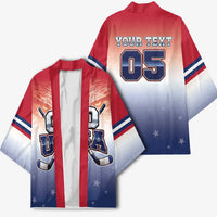 Custom USA Ice Hockey Team Kimono Go USA Unique Style