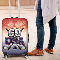 USA Ice Hockey Team Luggage Cover Go USA Unique Style